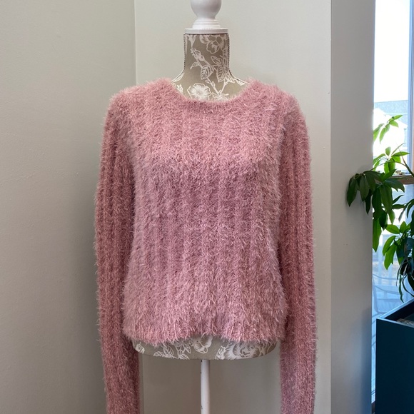 ASTR the Label Pink Spark Danica Rib Knit Sweater - Picture 5 of 10